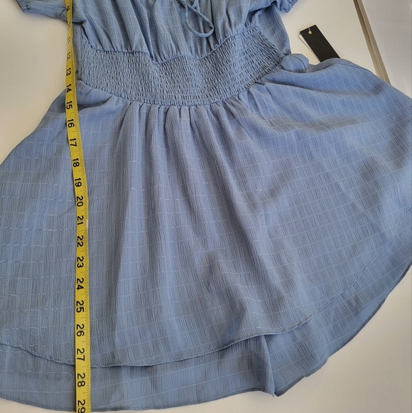 New Juniors City Triangle Short Sleeve Romper. - Picture 6 of 9